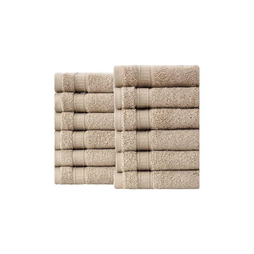 Nimble Nook | Turkish Cotton Washcloth Set of 12