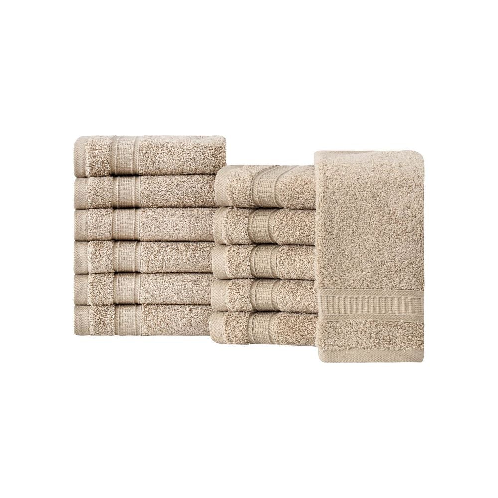 Nimble Nook | Turkish Cotton Washcloth Set of 12