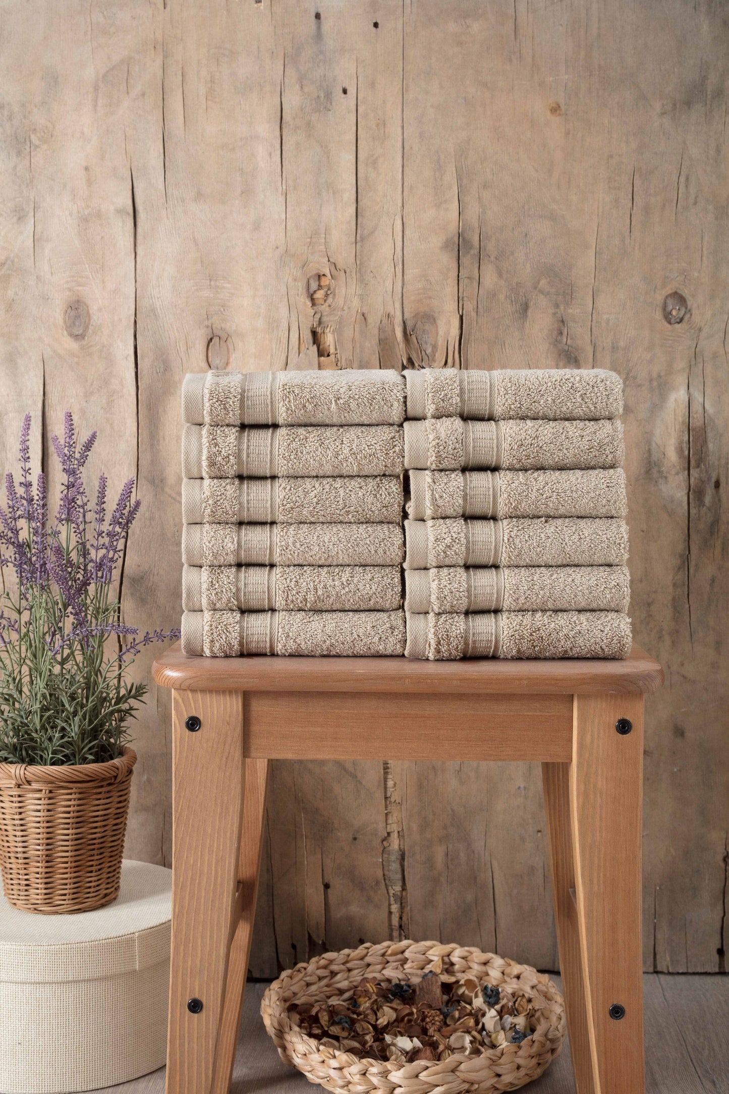 Nimble Nook | Turkish Cotton Washcloth Set of 12