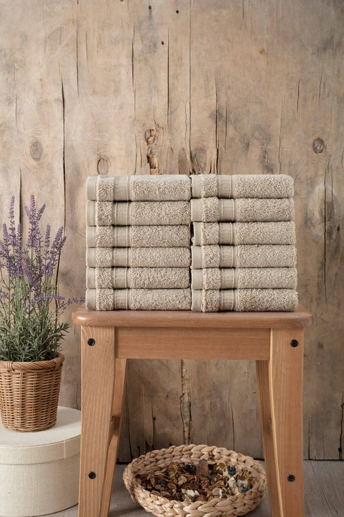 Nimble Nook | Turkish Cotton Washcloth Set of 12