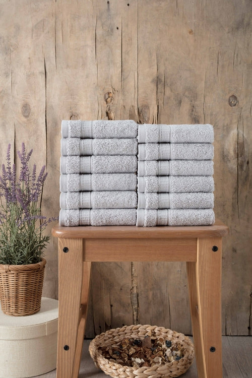 Nimble Nook | Turkish Cotton Washcloth Set of 12