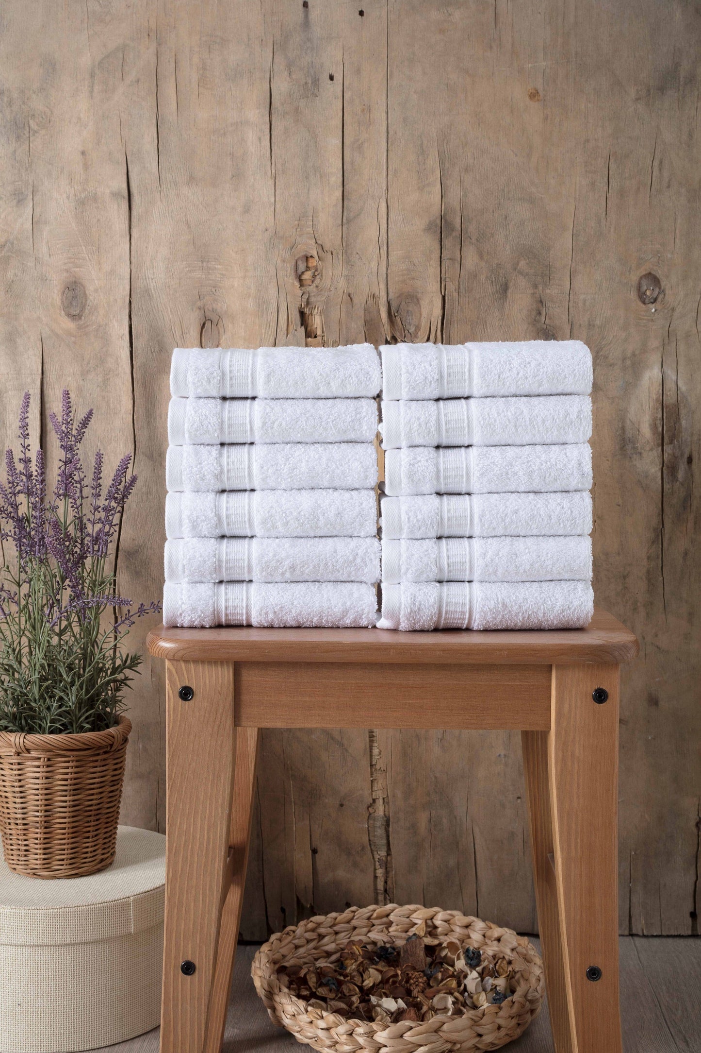 Nimble Nook | Turkish Cotton Washcloth Set of 12